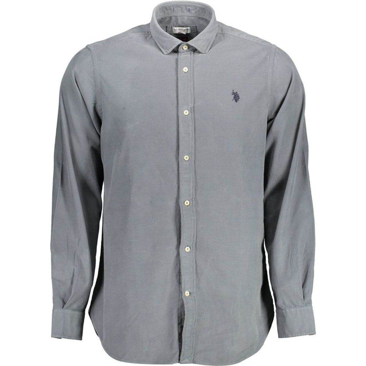 Cord Langarm Button-Down Hemd
