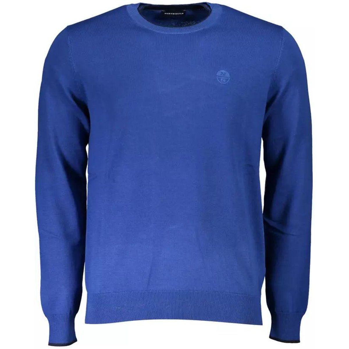 Klassischer Herrenpullover mit Rundhalsausschnitt