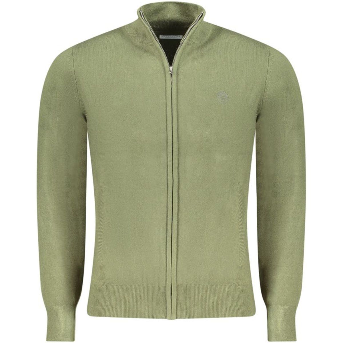 Reißverschluss-Strickjacke