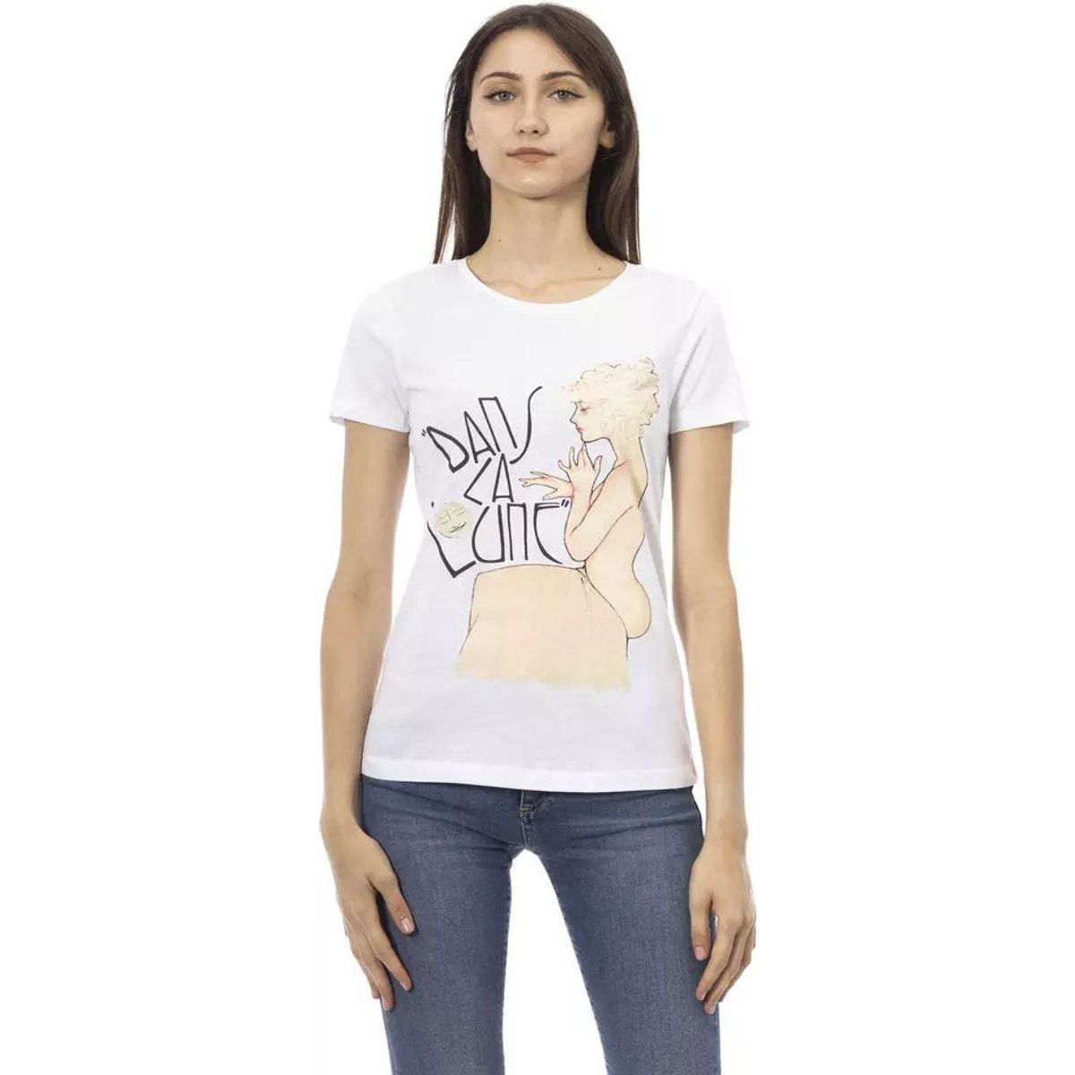 T-Shirt mit Grafikdruck aus Baumwolle