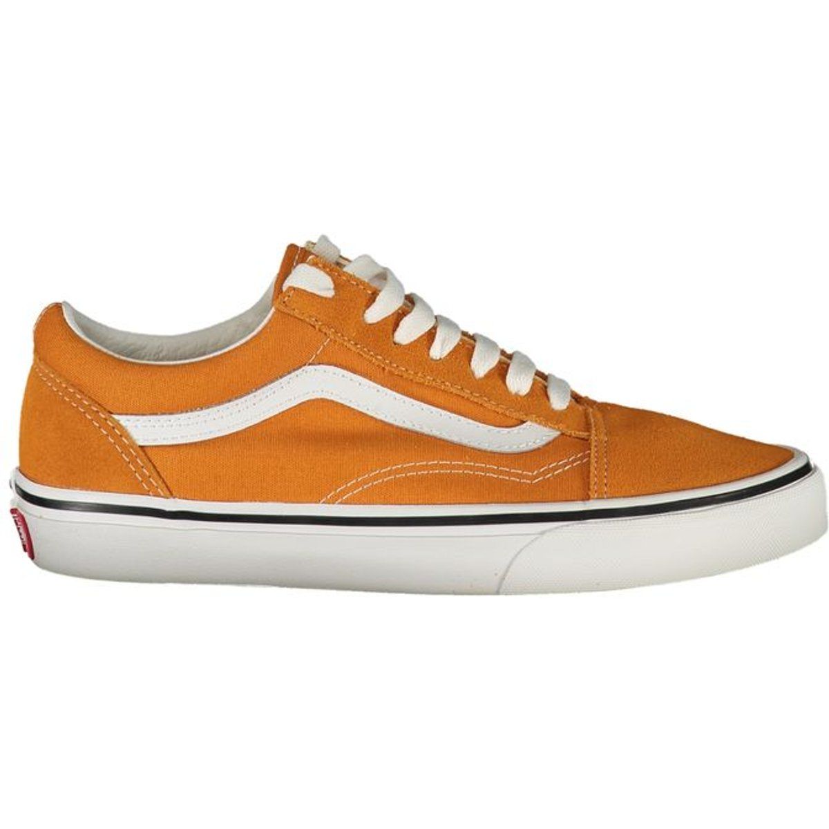 Klassische orangefarbene Wildleder Old Skool Sneakers