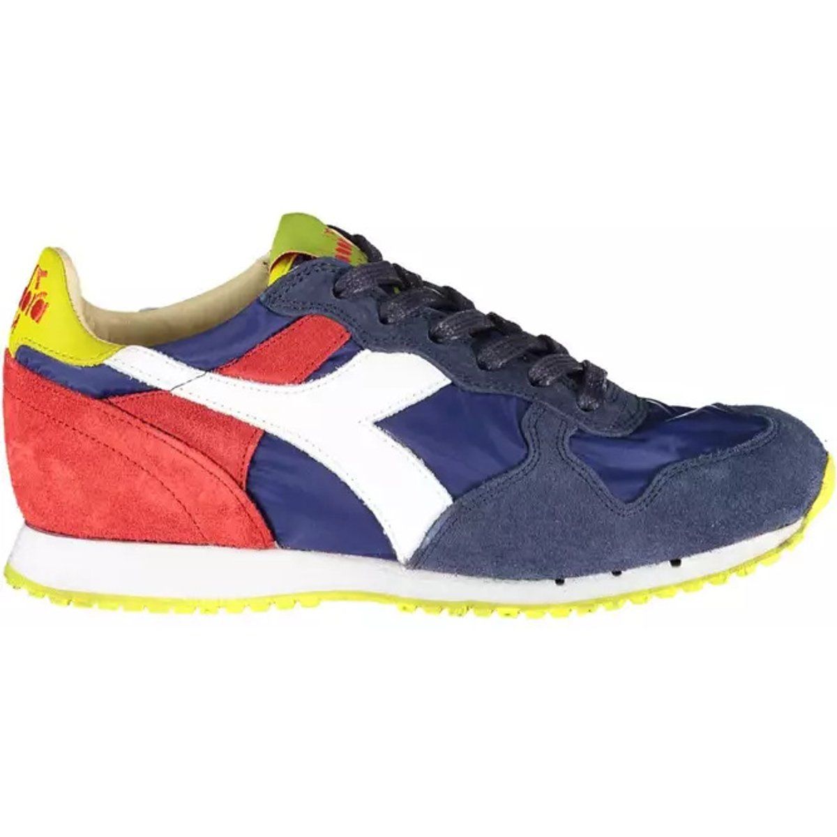 Retro-Sneakers aus Wildleder und Nylon