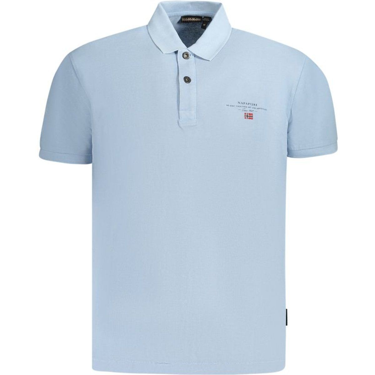 Klassisches Baumwoll-Piqué-Poloshirt