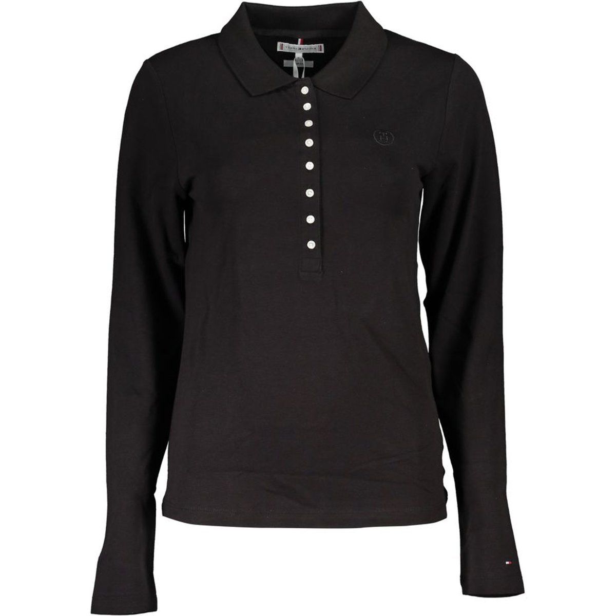 Klassisches Langarm-Poloshirt