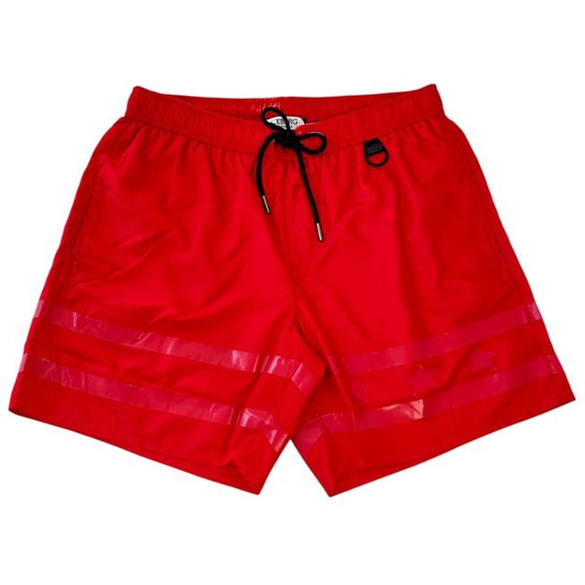Badeshorts mit reflektierenden Streifen