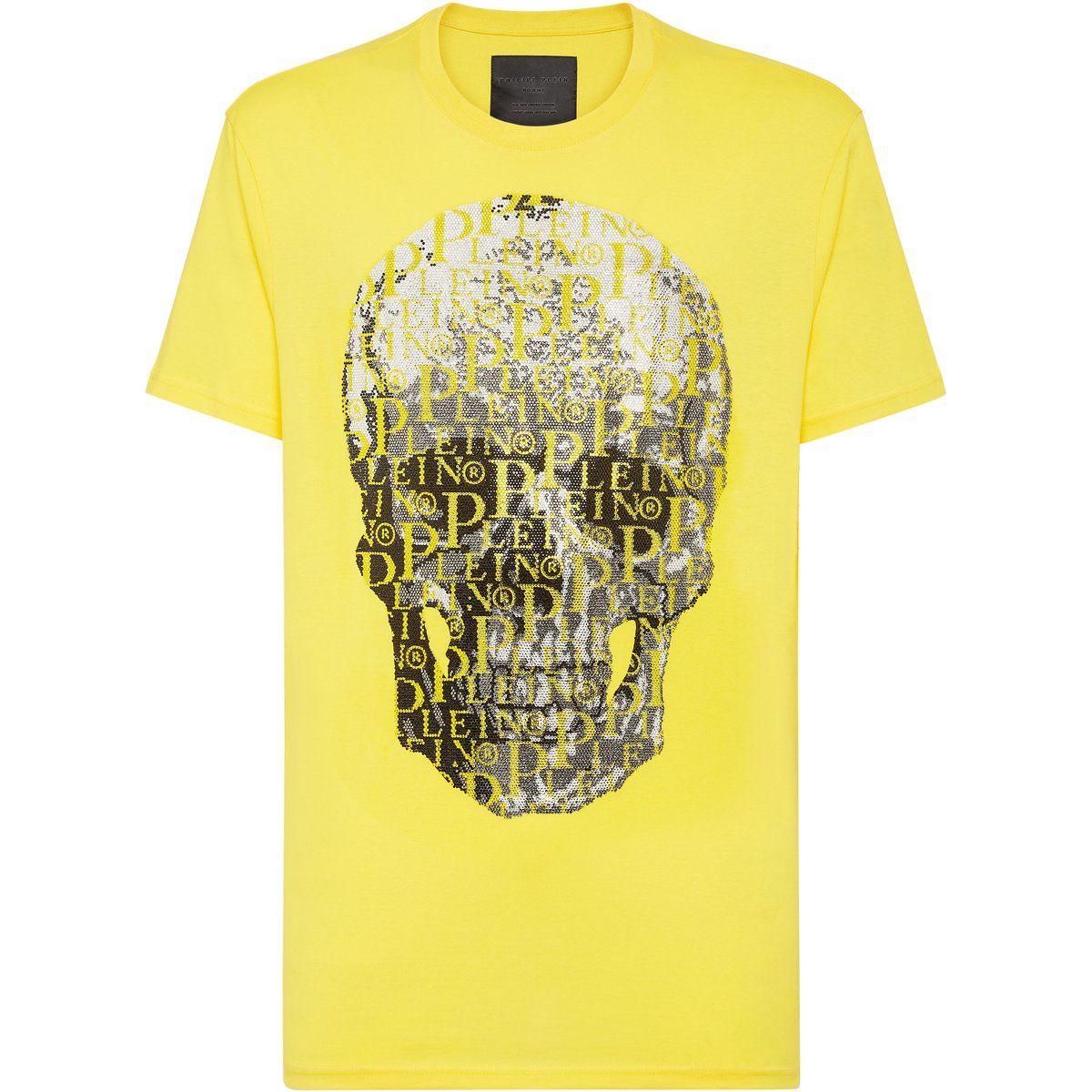 T-Shirt aus Baumwolljersey mit Schädel-Grafik
