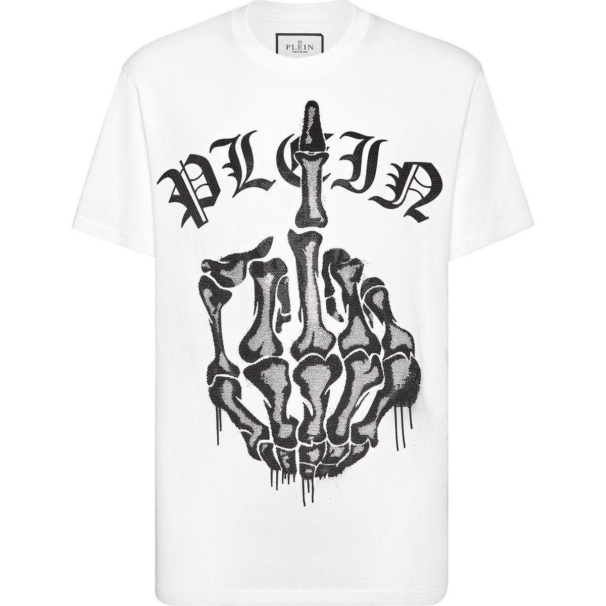 Baumwoll-T-Shirt mit Grafikdruck