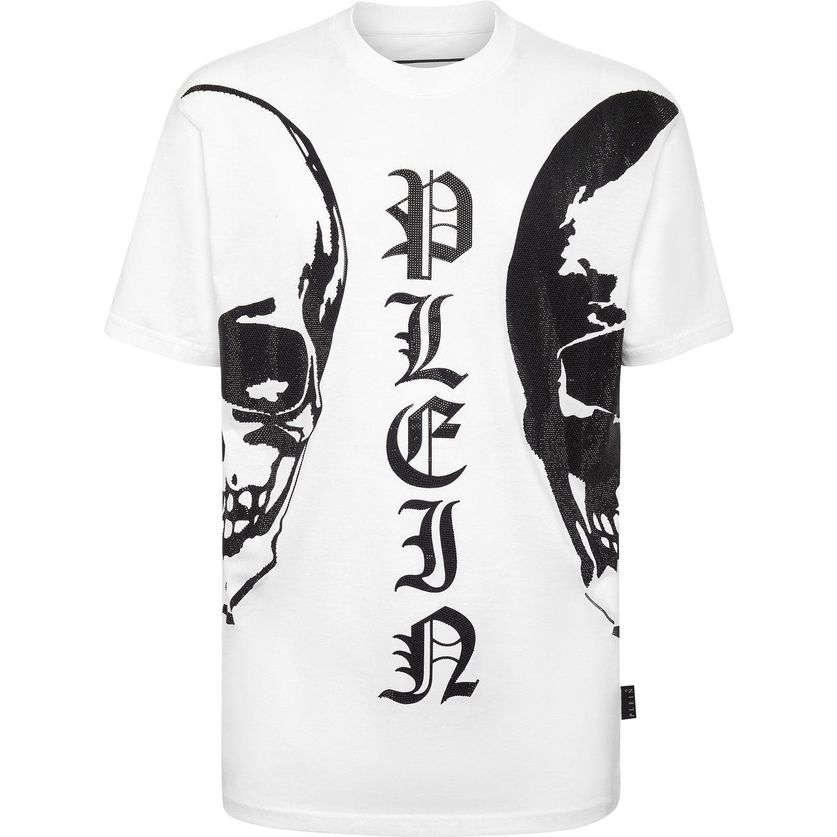 T-Shirt mit Totenkopf-Grafikdruck