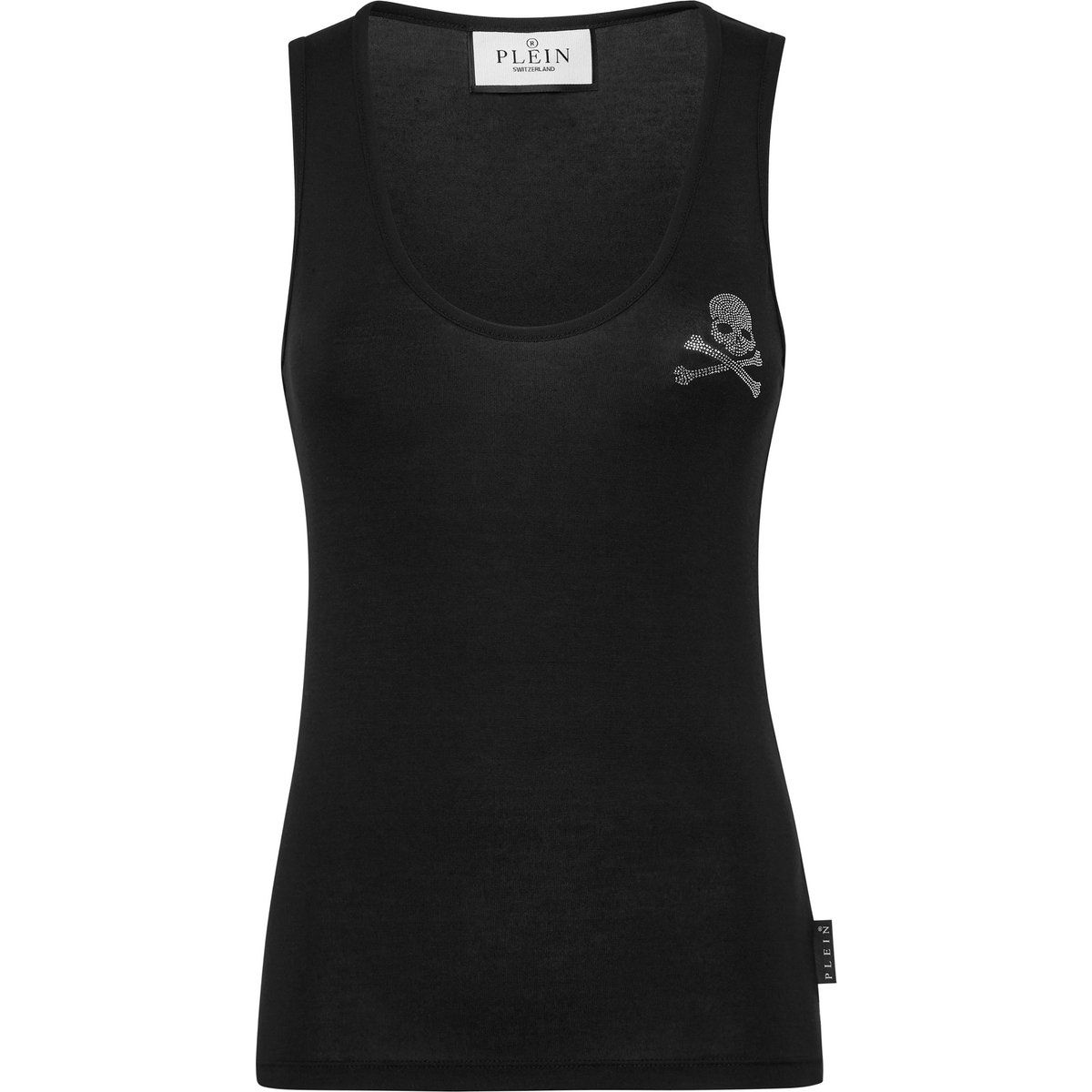 Verzierstes Totenkopf-Tanktop