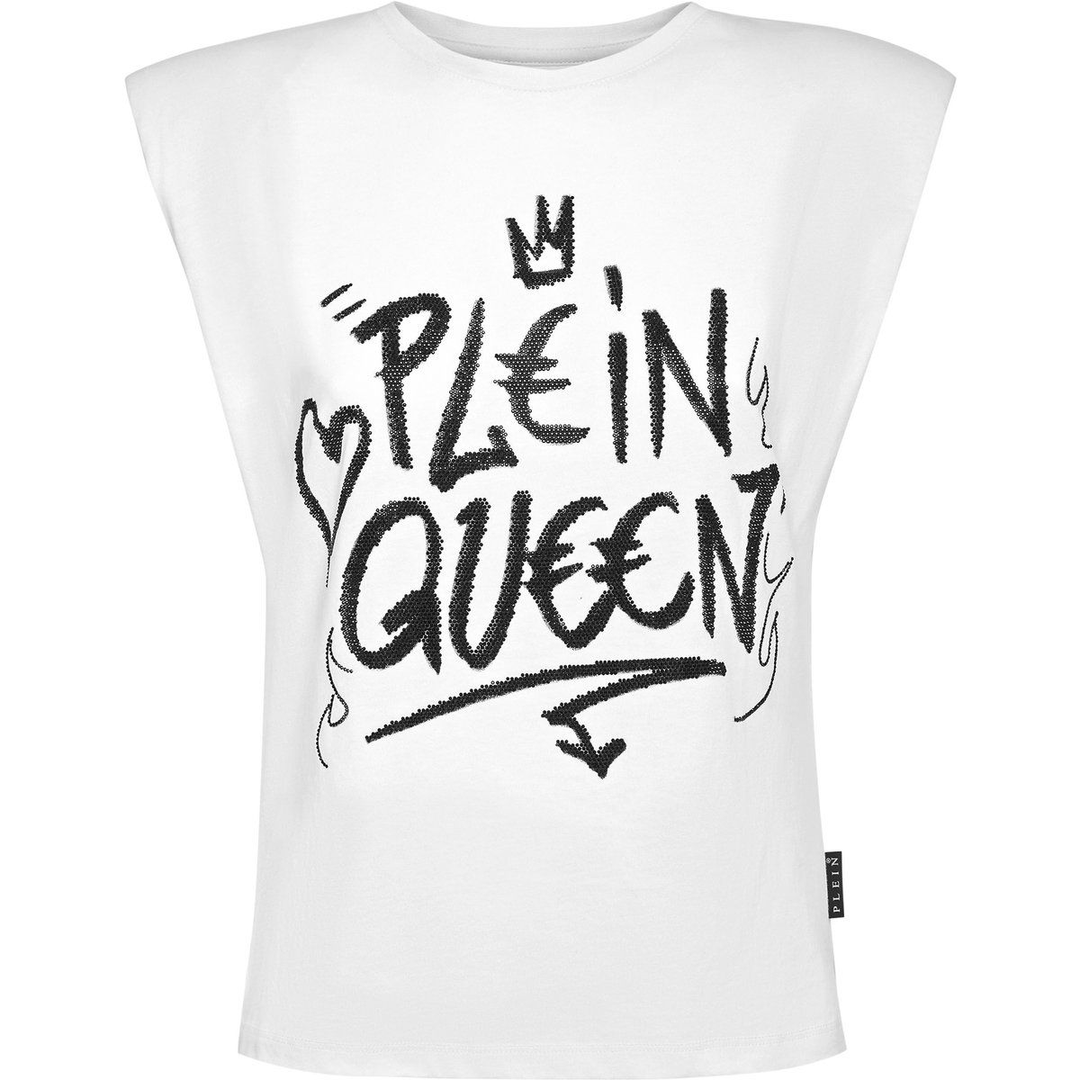 Plein Queen Tanktop mit Strass