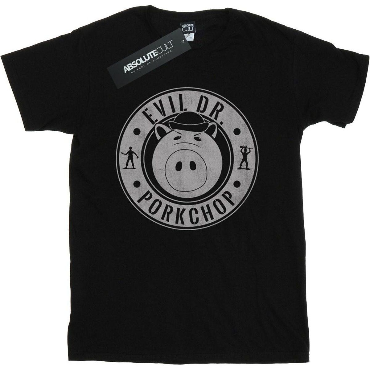 Disney - "Toy Story Evil Dr Pork Chop" T-Shirt für Herren (Schwarz)