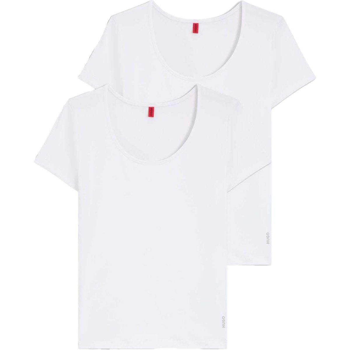 T-Shirts mit Rundhalsausschnitt aus Stretch-Baumwolle