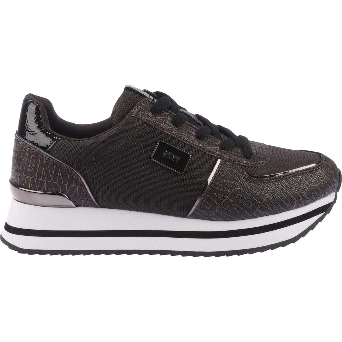 Damen Plateau-Sneaker mit niedrigem Schaft