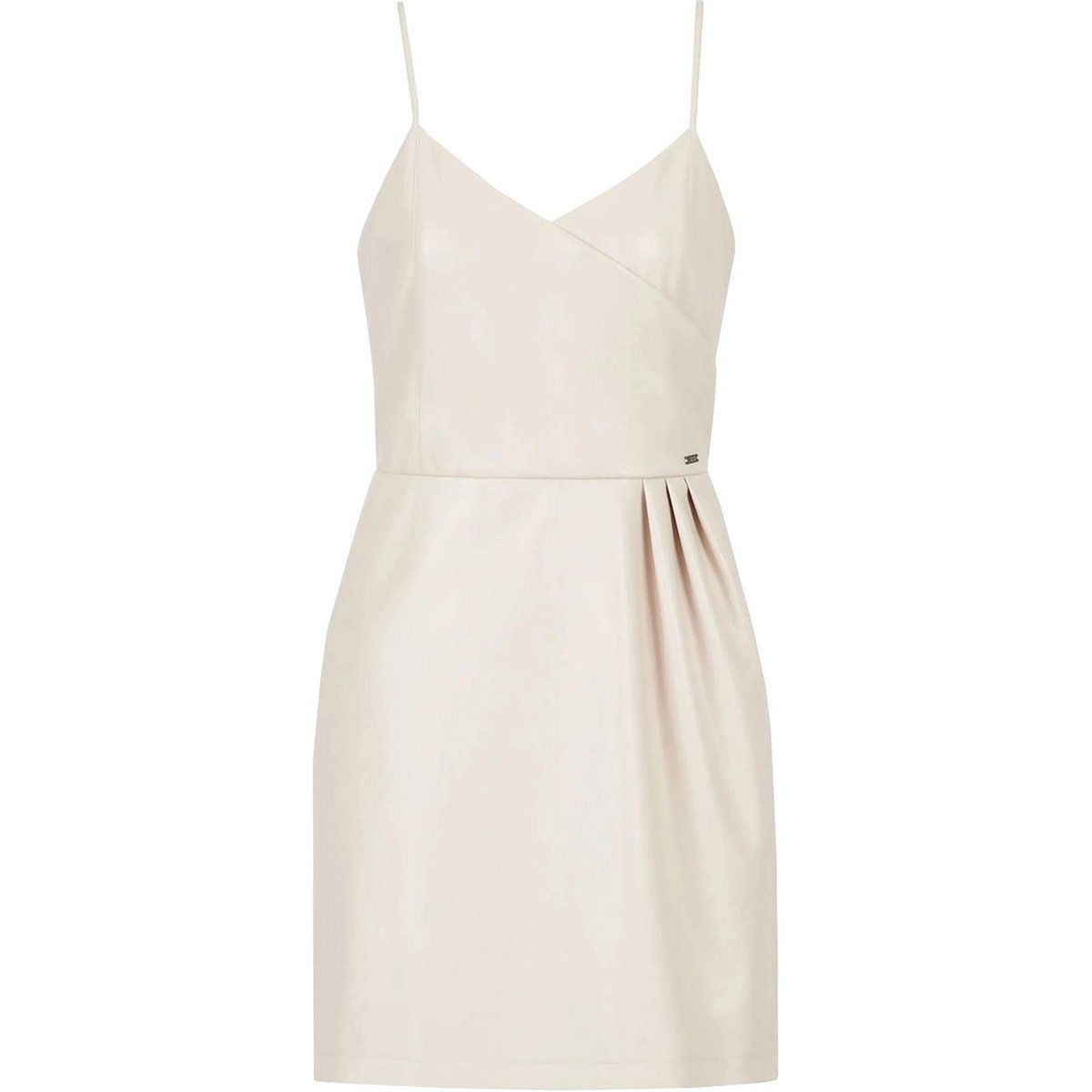Schickes Mini-Kleid aus Kunstleder