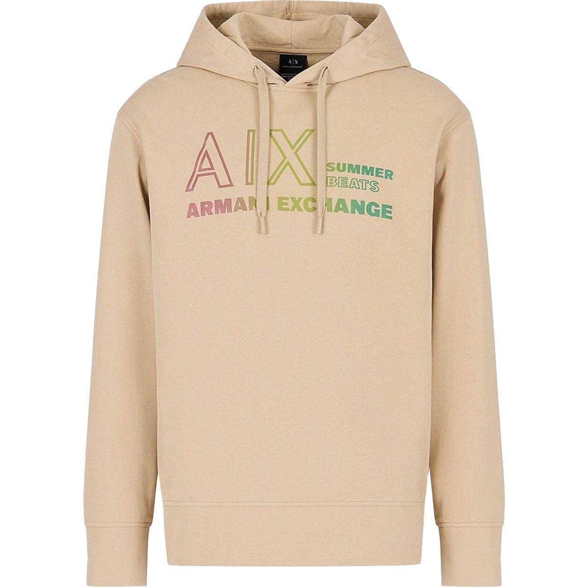 Kapuzenpullover mit Grafikprint aus Baumwollmischung