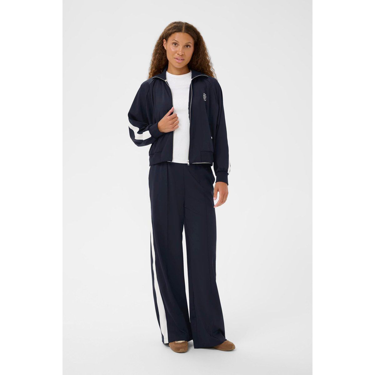 Trackjacket-sweat OaklynnSZ Trackjacket-sweat Gerade Passform
