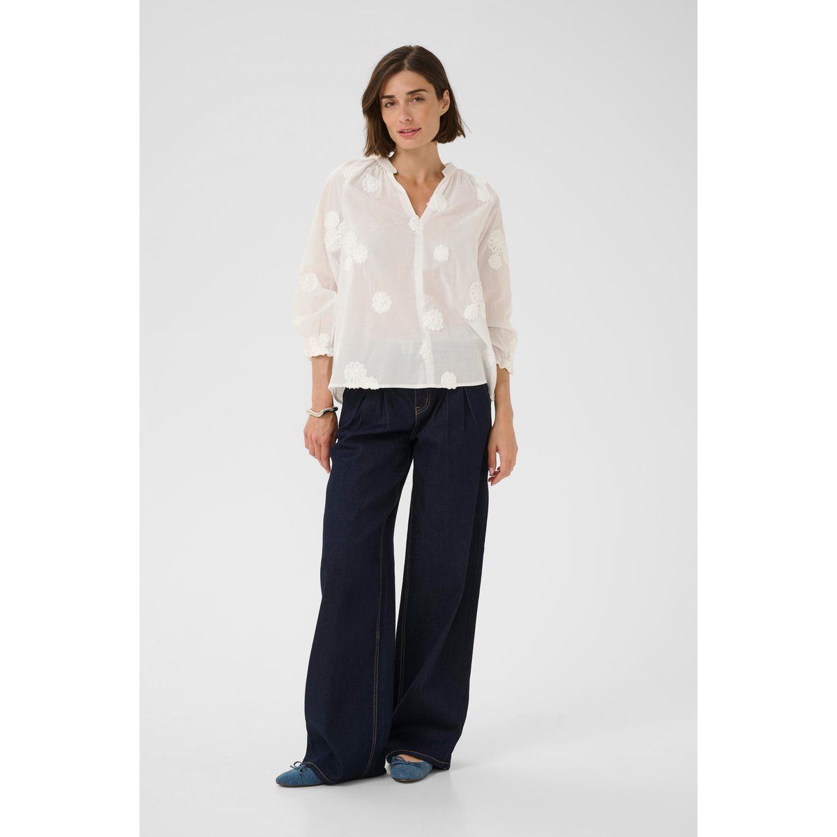 Langarm-Bluse CUclover Langarm-Bluse Relaxed fit