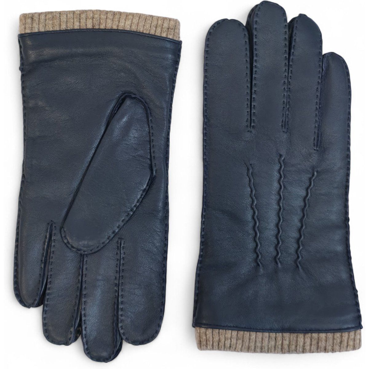 Lederhandschuhe mit Wollfutter