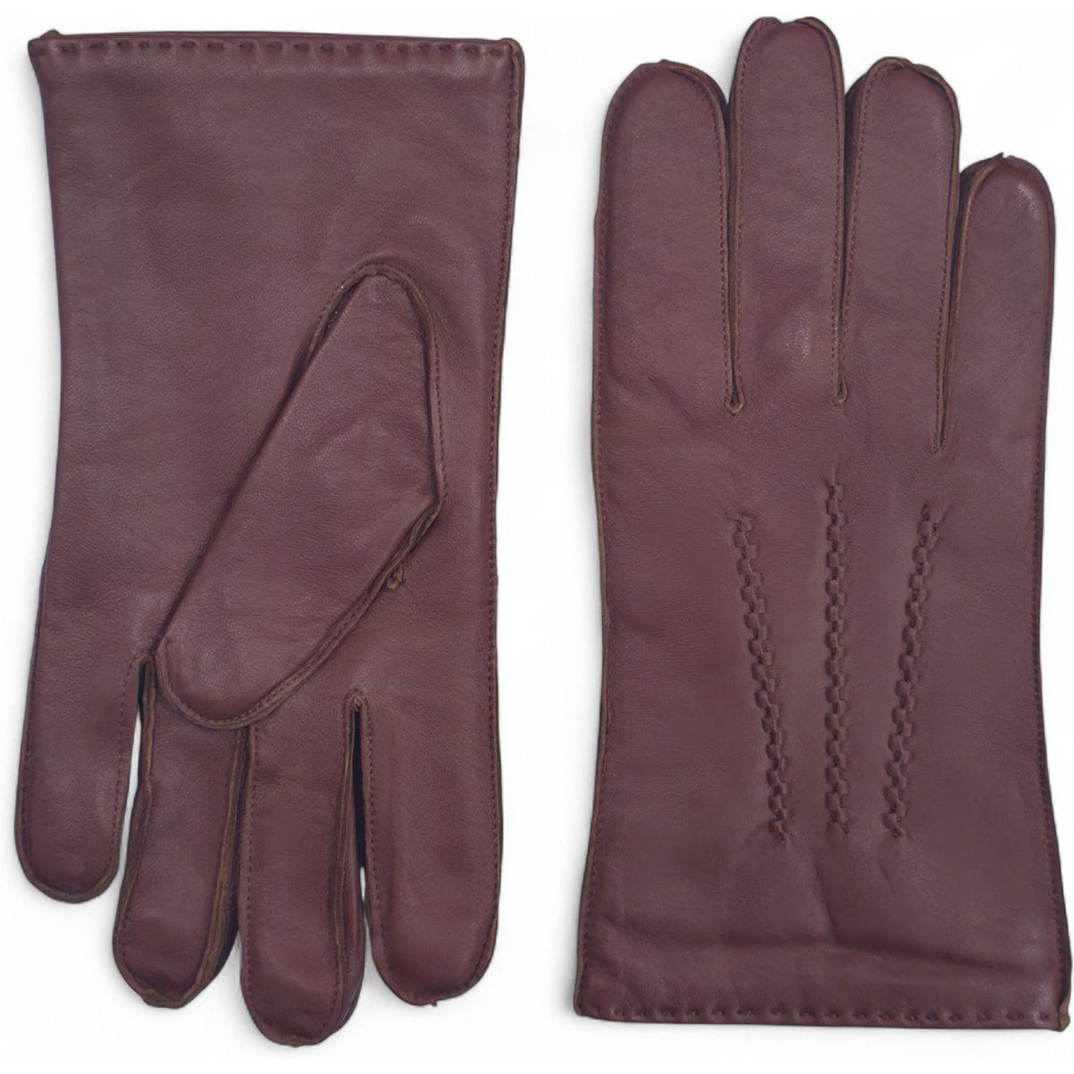 Lederhandschuhe mit Wollfutter