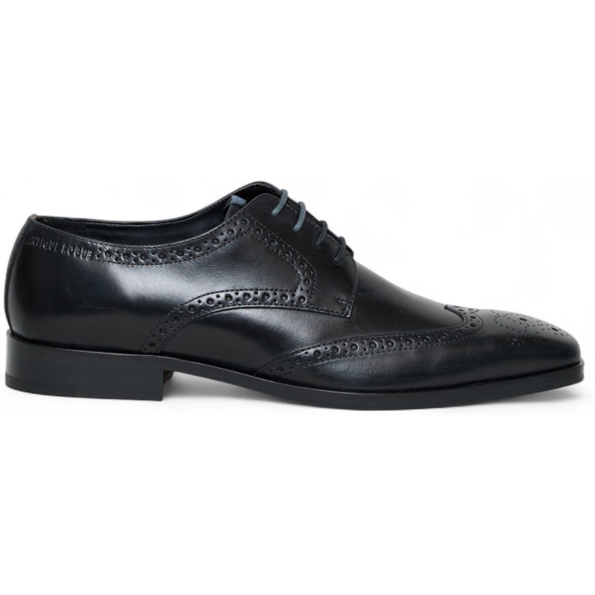 Klassischer Brogue Oxford Lederschuh