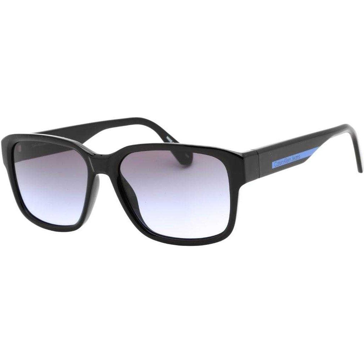 Calvin Klein - Quadratisch-Sonnenbrille für Herren (Schwarz/Veilchen)