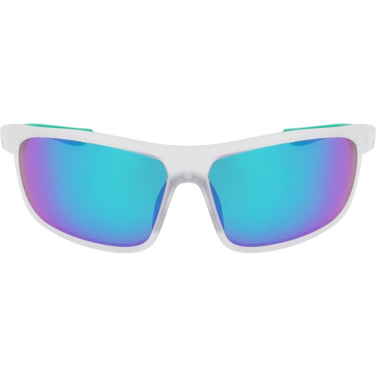 Nike - Herren Sonnenbrille "Windtrack" - Kunststoff (Transparent/Grün)