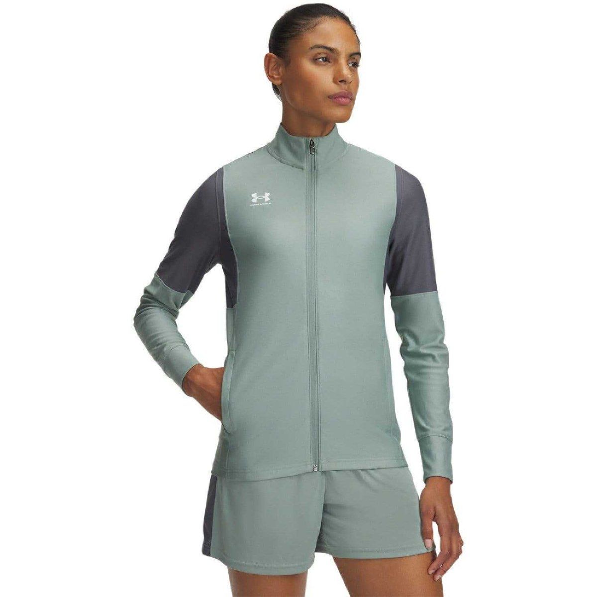 Leichte Trainingsjacke mit durchgehendem Reißverschluss für Damen