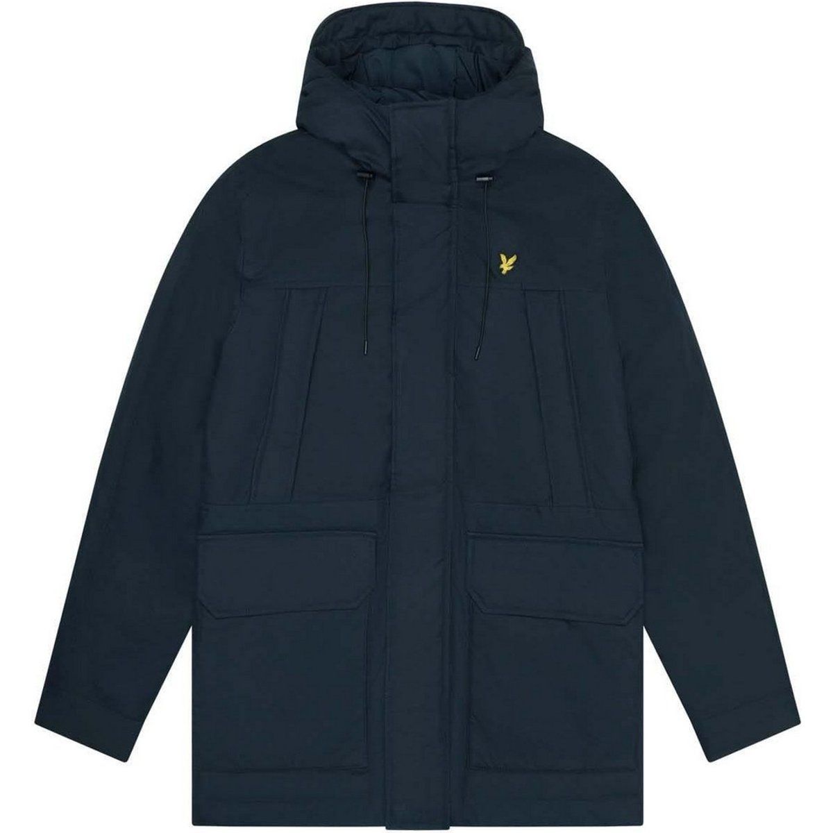 Klassischer Parka mit Kapuze aus Baumwollmischung