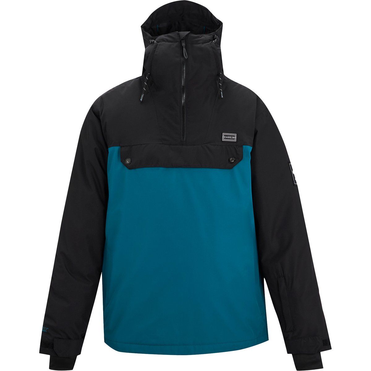 Dare 2B - "Freeride II" Skijacke für Herren, Über den Kopf (Eisvogel-Blau)