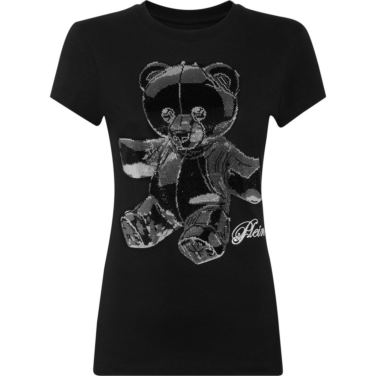 Strassbesetztes Teddybär-T-Shirt
