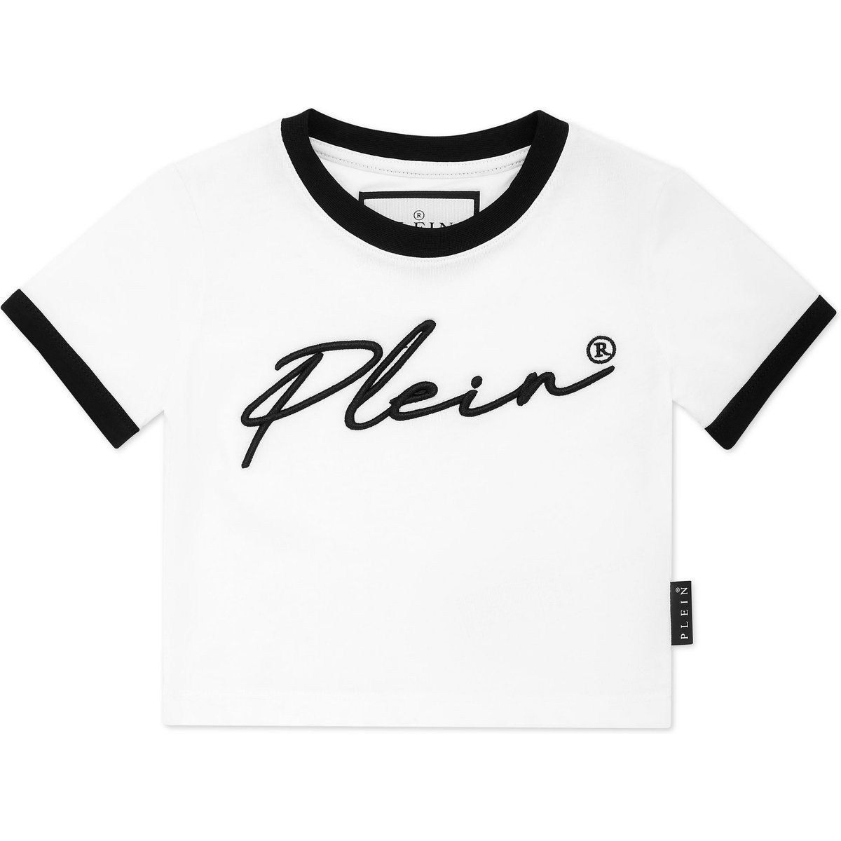 Cropped T-Shirt Round Neck Ss Signature