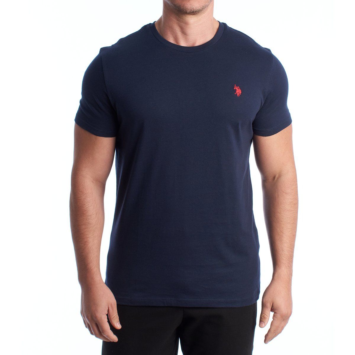 Klassisches Herren Baumwoll T-Shirt mit kurzen Ärmeln