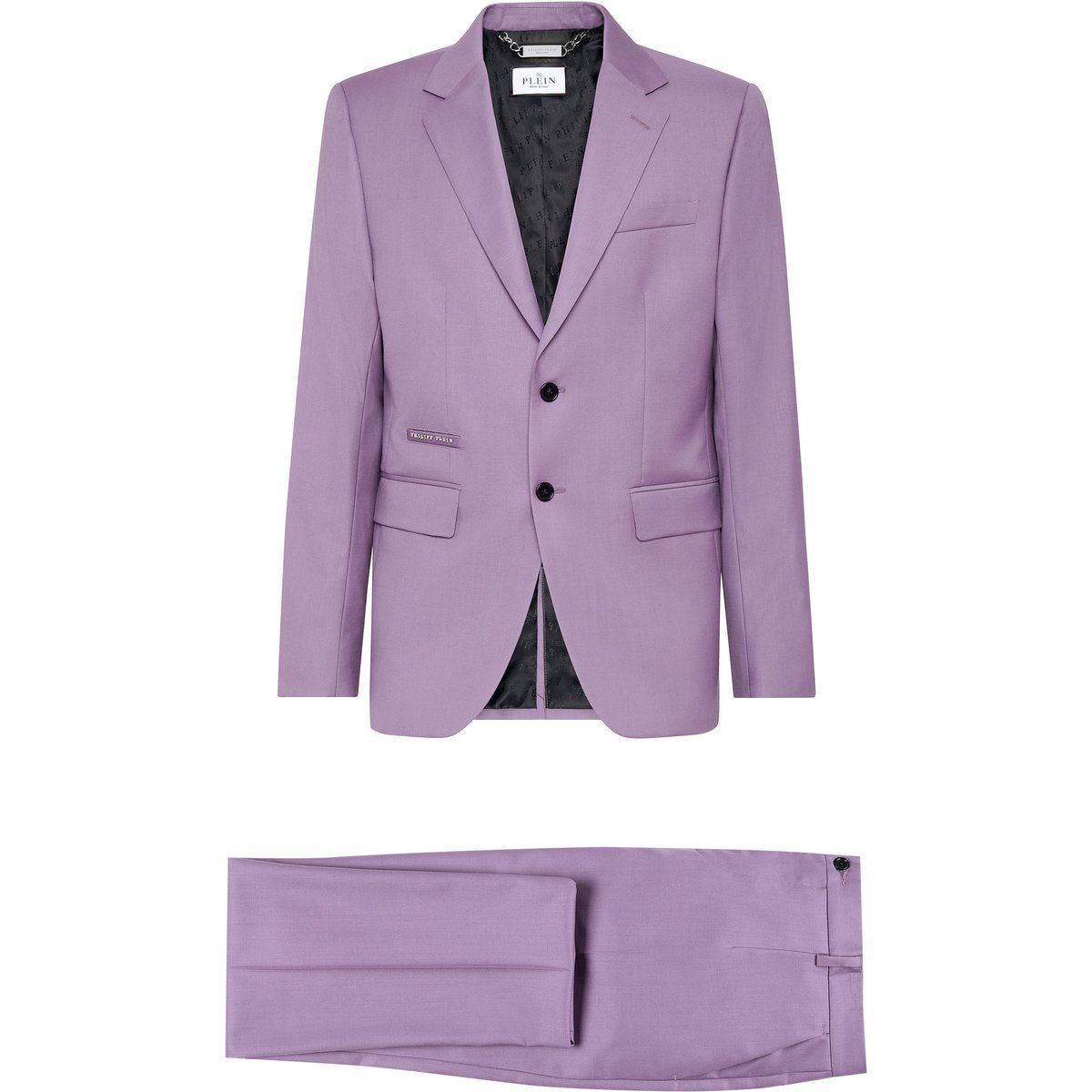 Slim Fit Stretch Woll Anzug