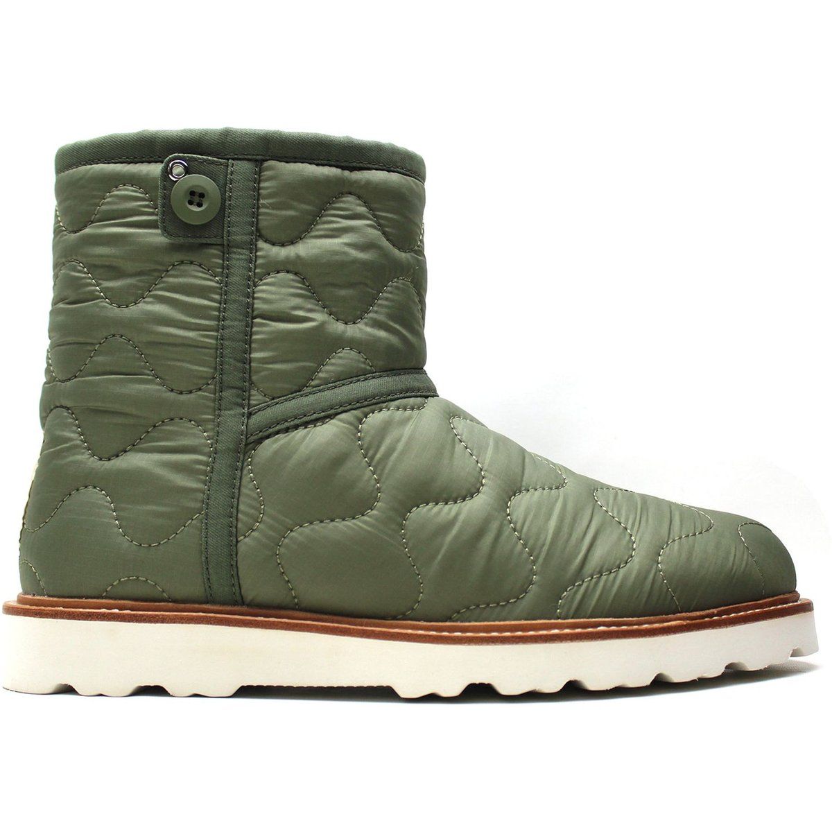 Gesteppte Lammfell-Puffer-Boots