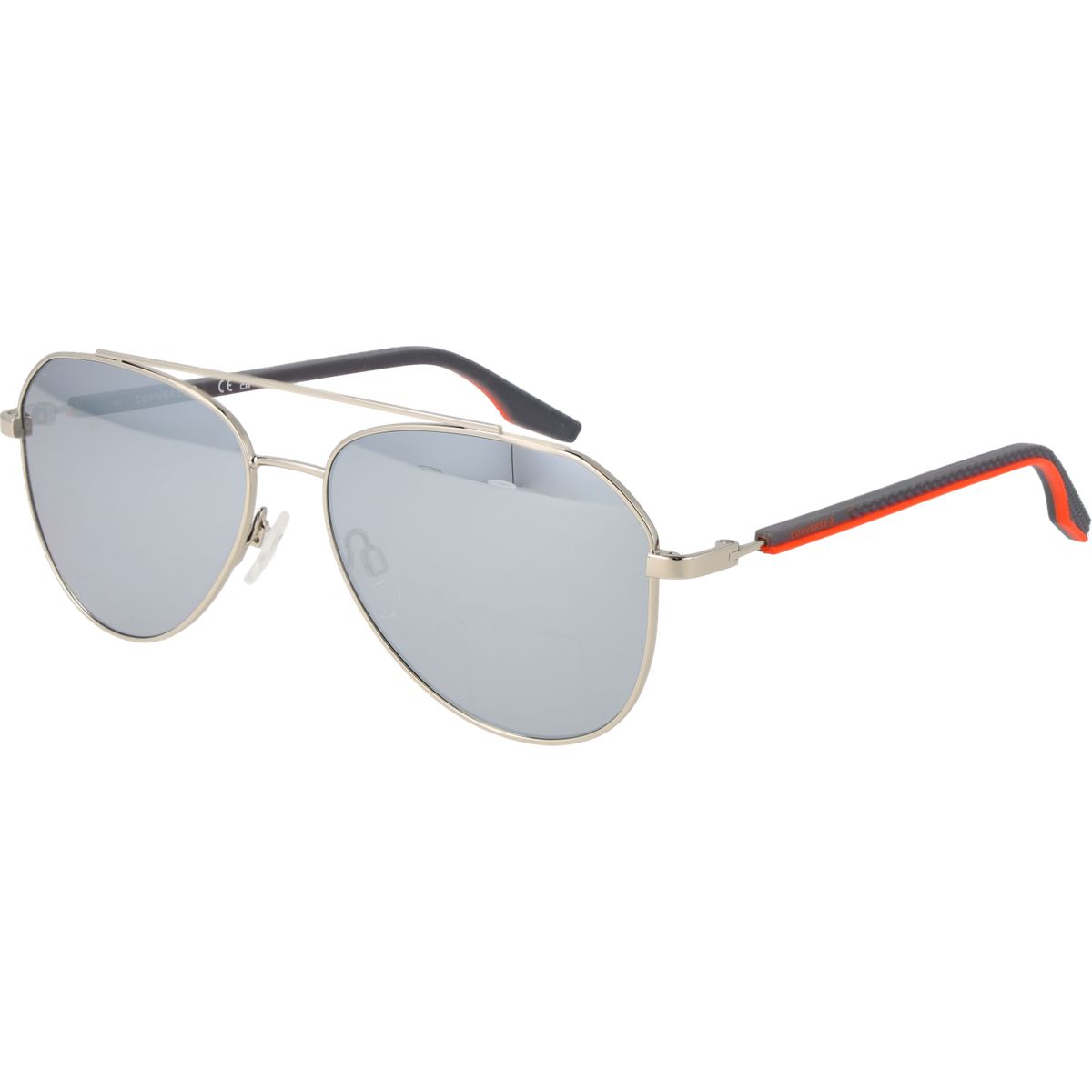 Moderne Pilotenbrille mit verspiegelten Gläsern