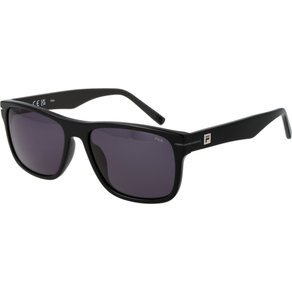 Klassische rechteckige Vollrand-Sonnenbrille