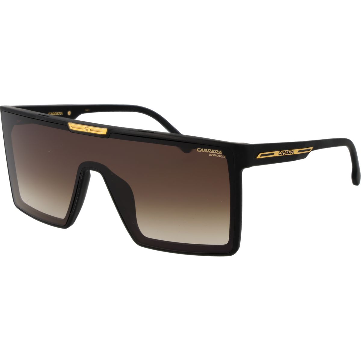 Übergroße Monoblock-Schild-Sonnenbrille