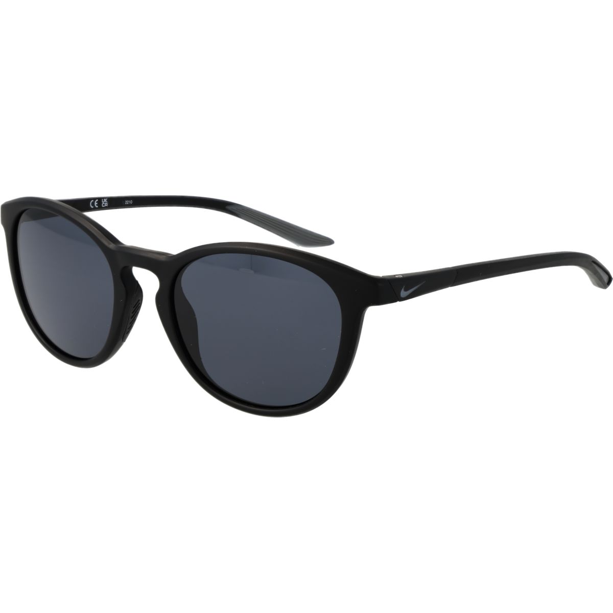 Runde schwarze Sonnenbrille