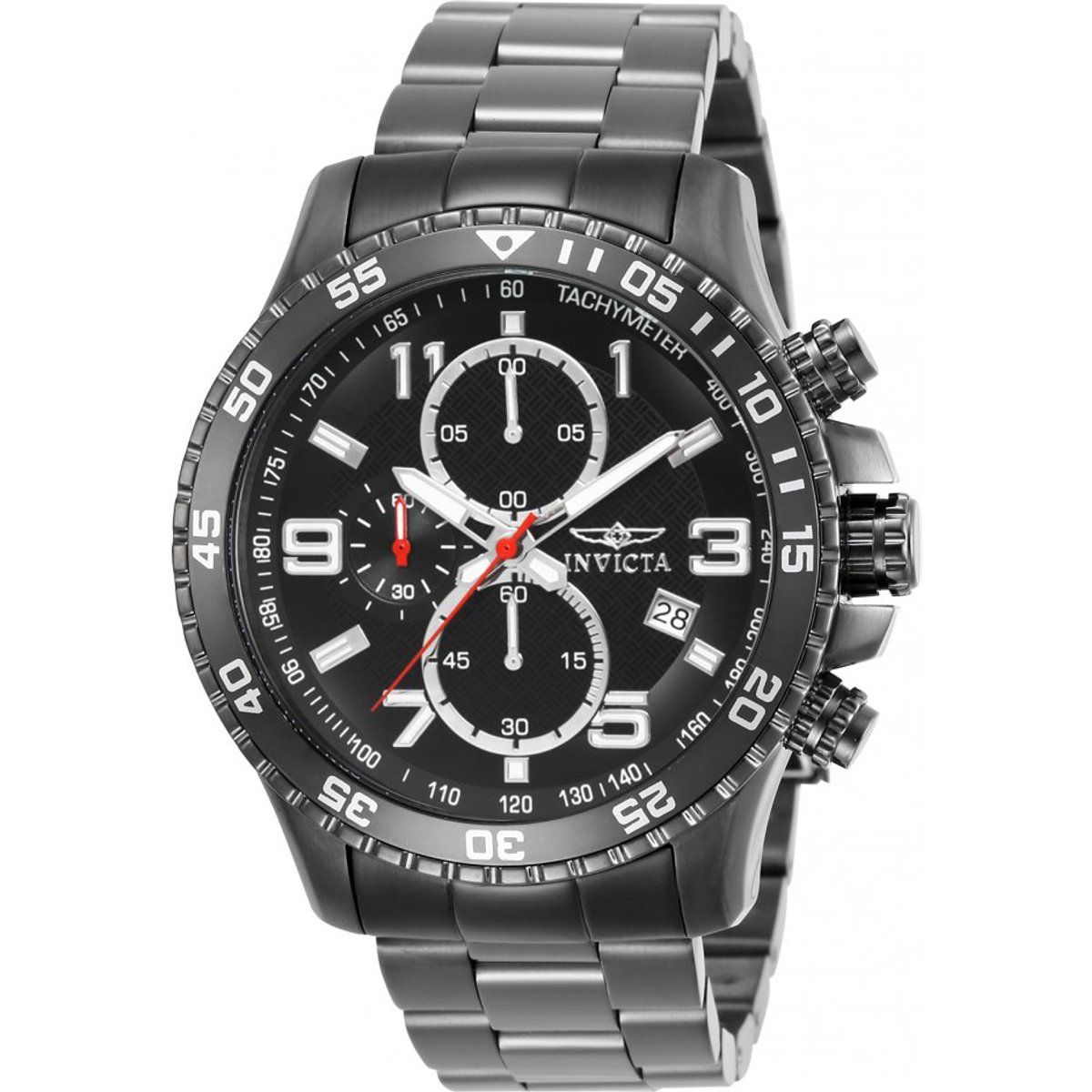 Herren-Chronograph aus Edelstahl