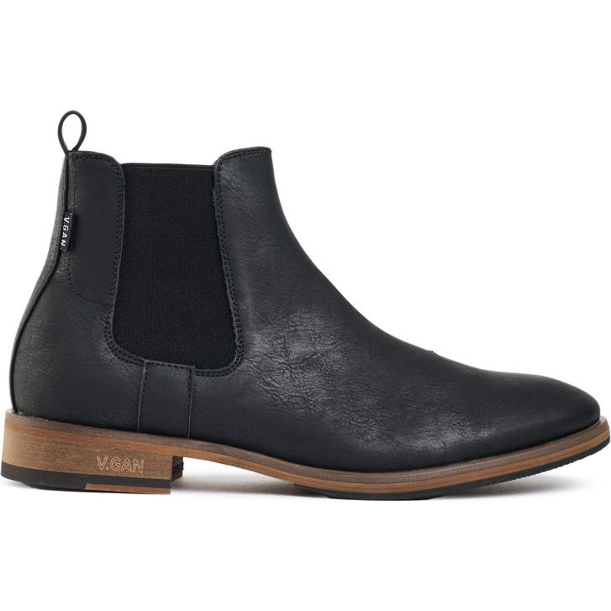 Vegane Chelsea Boots aus Leder