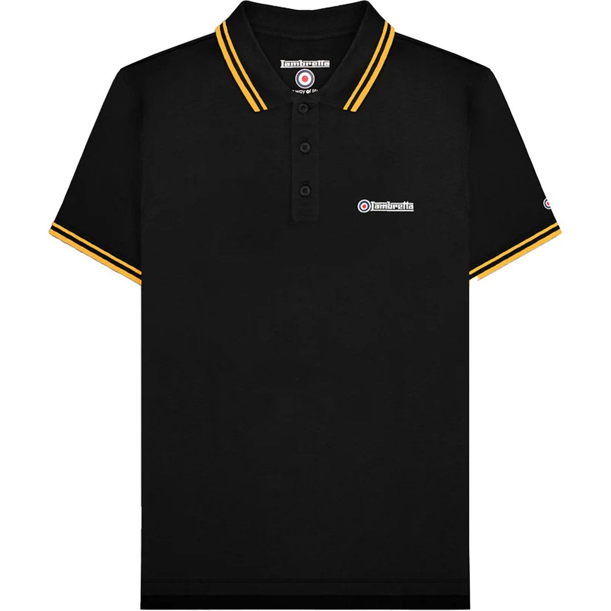 Herren Piqué-Poloshirt mit kurzen Ärmeln