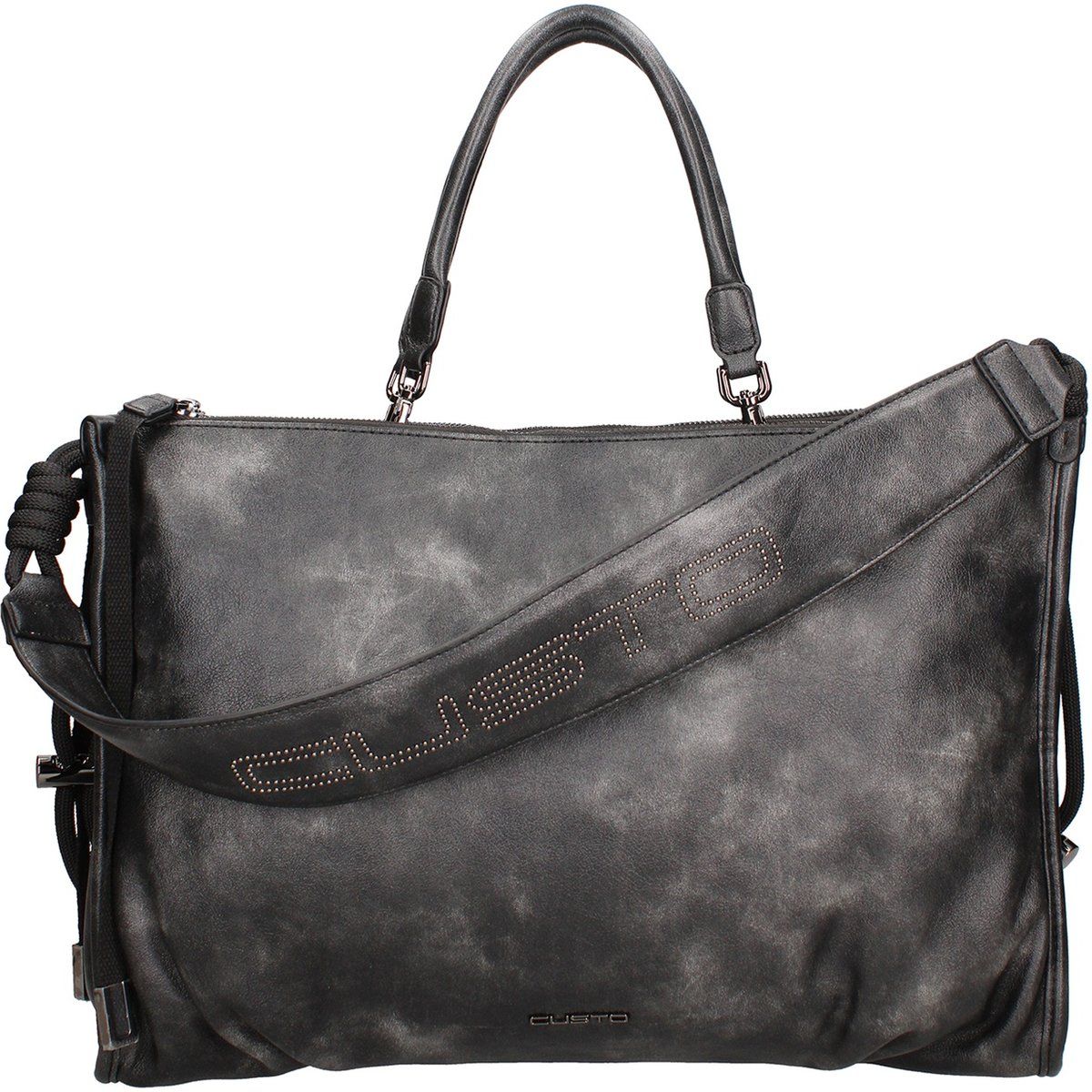 Messenger-Tasche aus veganem Leder