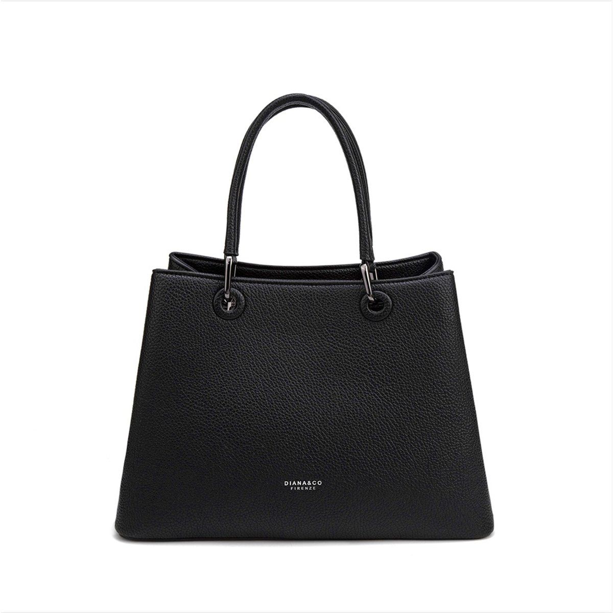 Strukturierte Leder Handtasche