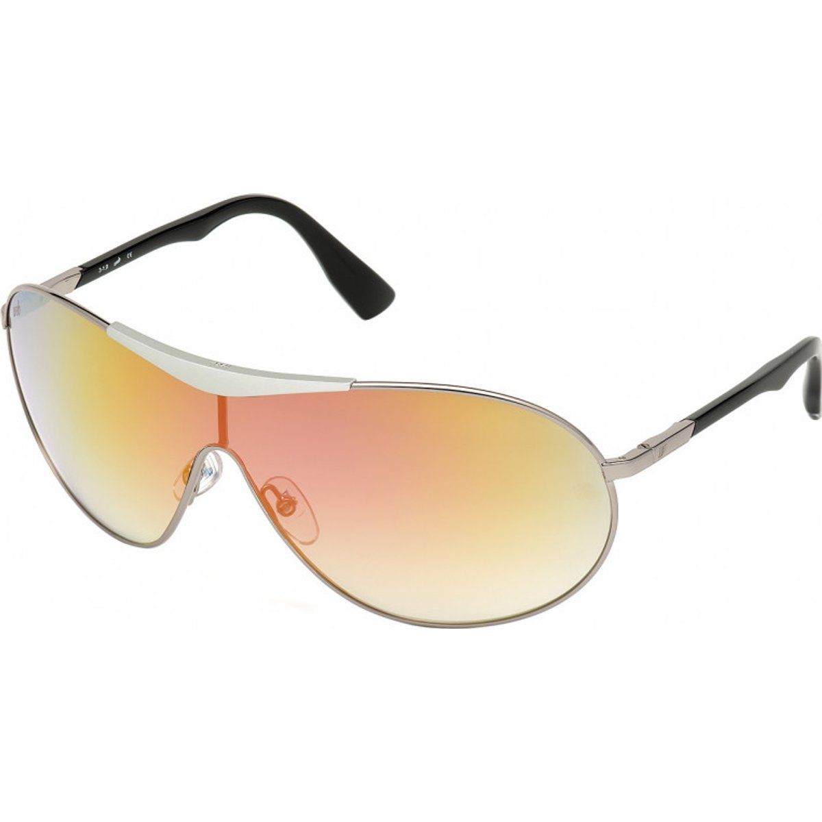 Schild Sonnenbrille mit Spiegelgläsern