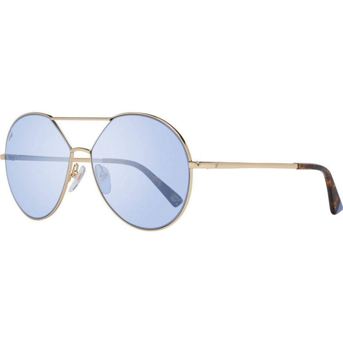 Runde Sonnenbrille mit Metallrahmen