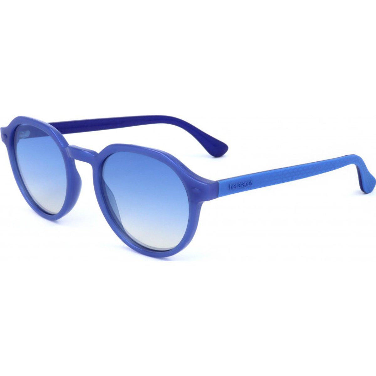 Sonnenbrille mit runden Gläsern und Farbverlauf
