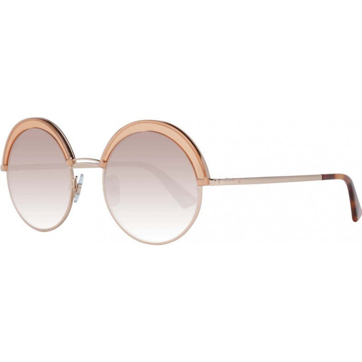 Runde Sonnenbrille mit Metallrahmen