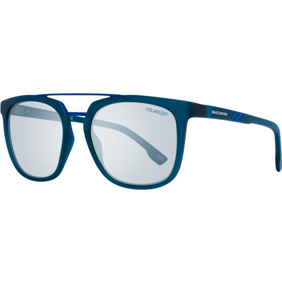 Quadratische Pilot Sonnenbrille mit polarisierten Gläsern