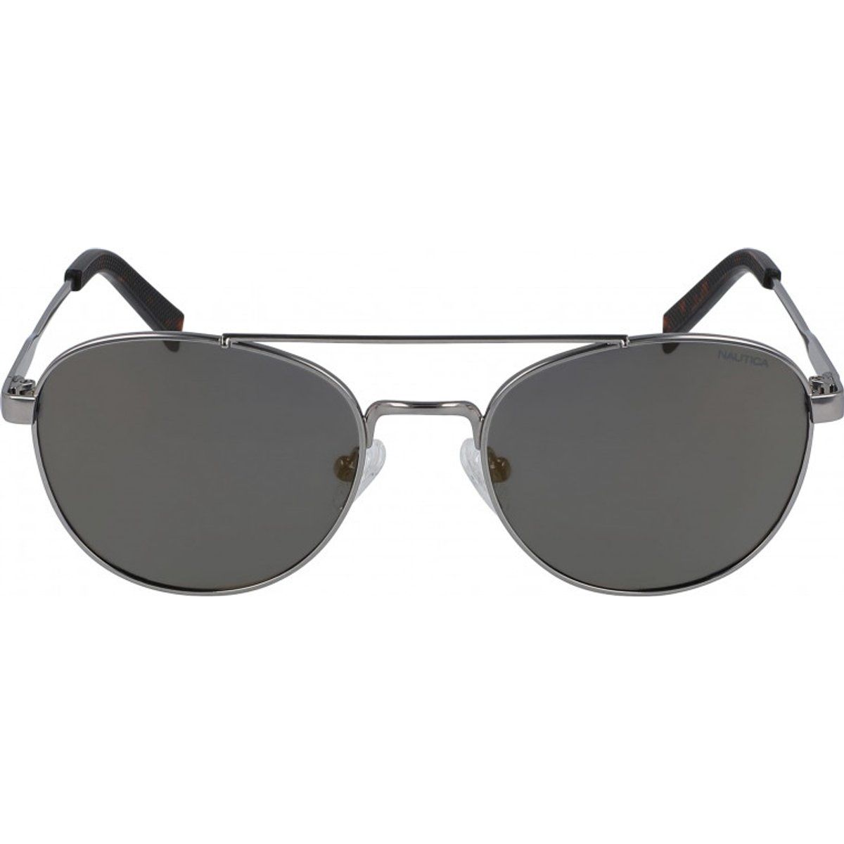 Runde Pilotenbrille mit Metallrahmen