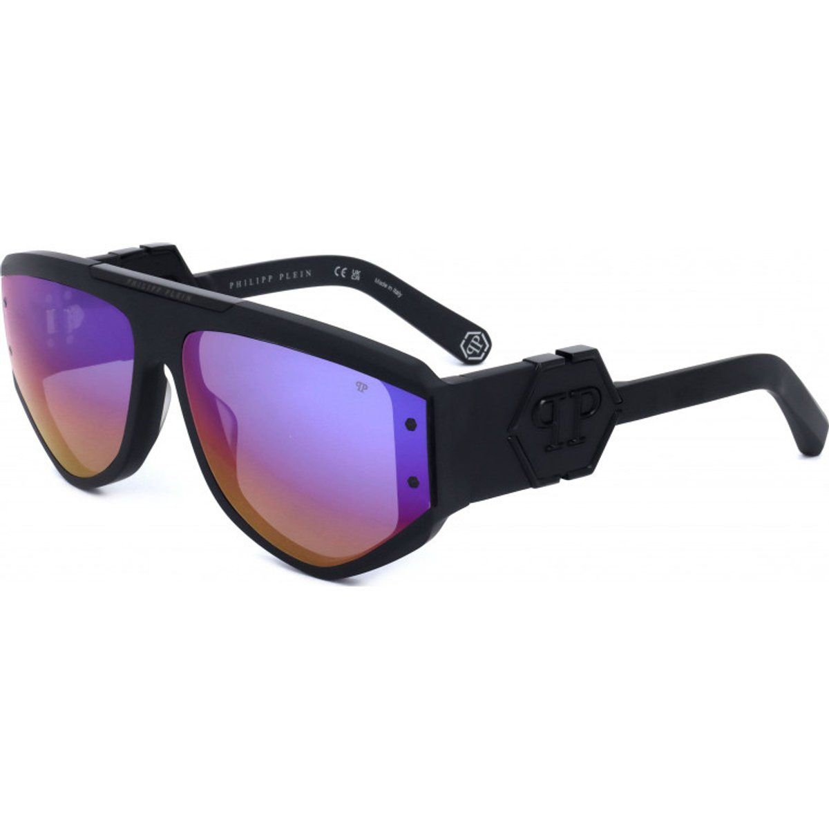 Schild Sonnenbrille mit Spiegelglas